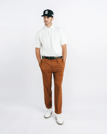 Students Course Studies Chaperone S/S Polo - White
