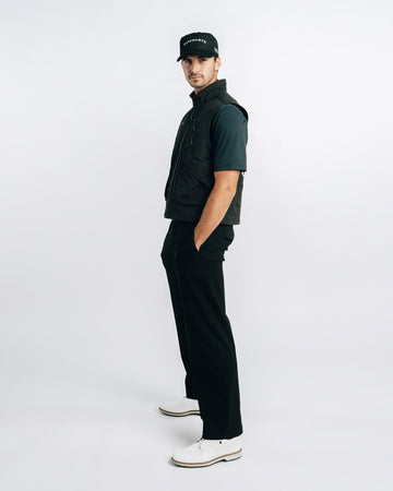 Students Reggie Nylon Trail Vest - Black