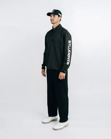 Students Course Studies Starter Qzip Jacket - Black
