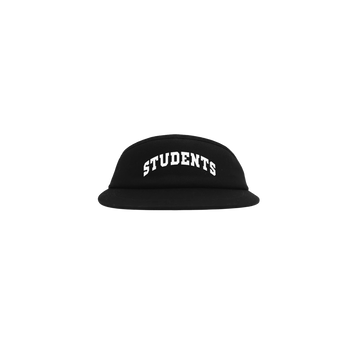 Students Uni High Crown Visor - Black