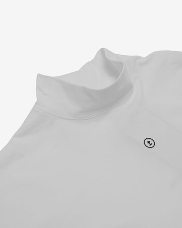 Students Course Studies Chaperone S/S Mock-Neck - White