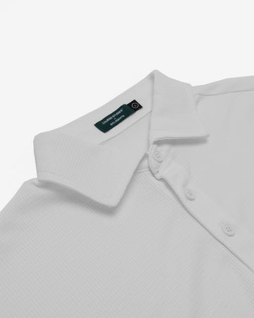 Students Course Studies Librarian S/S Polo - White