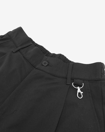 Students Calculus Standard Pleated Shorts - Black