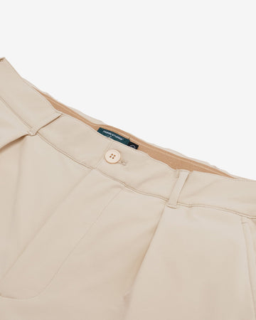 Students Heritage Pleated Slack Pants - Tan