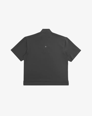 Students Course Studies Caddie S/S Qzip - Black