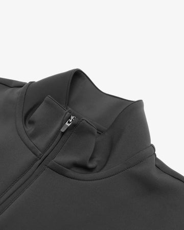 Students Course Studies Caddie S/S Qzip - Black