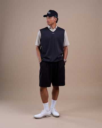 Students Course Studies Cart Attendant Vest - Black