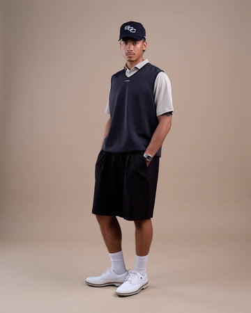 Students Course Studies Cart Attendant Vest - Black