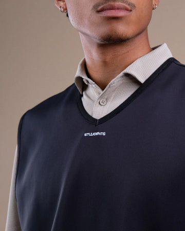 Students Course Studies Cart Attendant Vest - Black