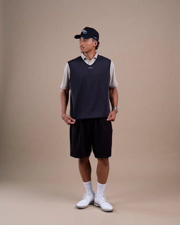 Students Course Studies Cart Attendant Vest - Black
