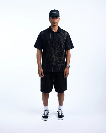 Students Calculus Standard Pleated Shorts - Black