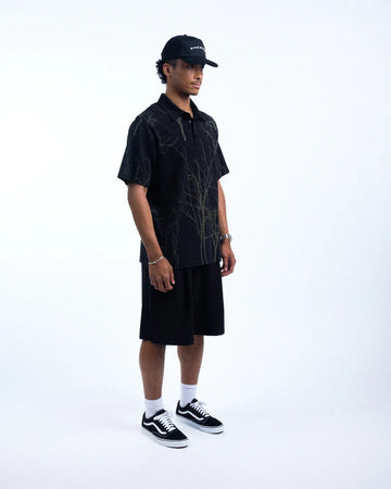 Students Calculus Standard Pleated Shorts - Black