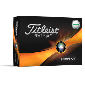 Titleist Pro V1 - 3 balls - Performance Alignment Green Line