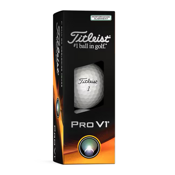 Titleist Pro V1 - 3 balls - Performance Alignment Green Line