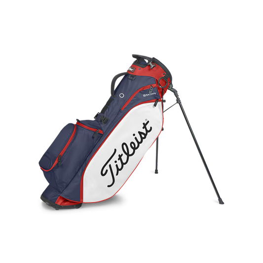 Titleist Players 4 "StaDry" Stand Navy/White/Red