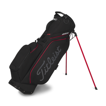 Titleist Players S4 StaDry Stand Golf Bag - Black/Red/Graph