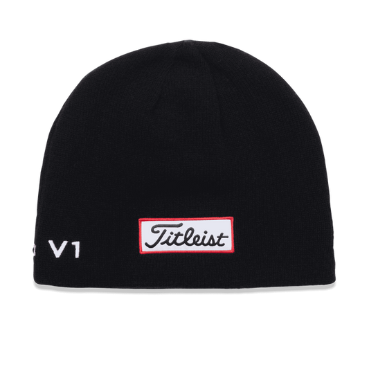 Titleist Merino Wool Beanie Black/White