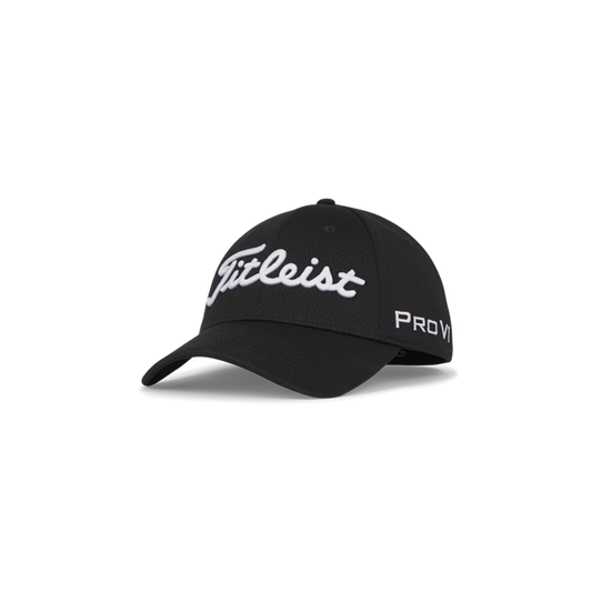 Titleist Tour Elite Golf Hat Black/White