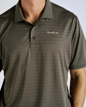 Local Rule Tech Polo Light Brown