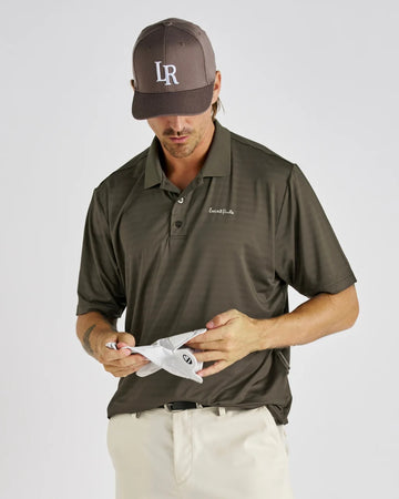 Local Rule Tech Polo Light Brown