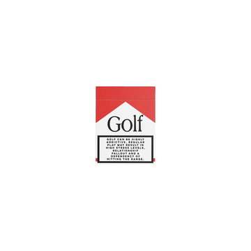 3 Putt Round The Red "Golf Addiction" Tee Pack