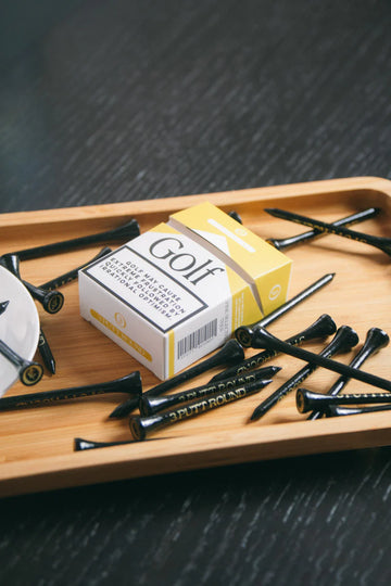 3 Putt Round The Gold "Golf Addiction" Tee Pack