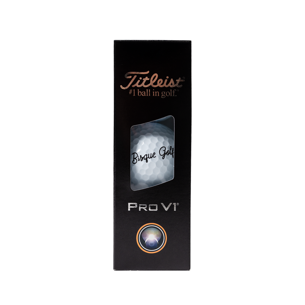 Titleist Pro V1 2025 with Bisque Golf - 3 balls