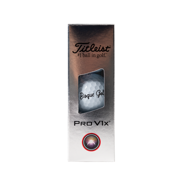 Titleist Pro V1X 2025 with Bisque Golf - 3 balls