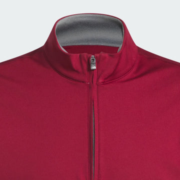 adidas Golf Ultimate 365 Classic Q-Zip Sweatshirt - Burgundy