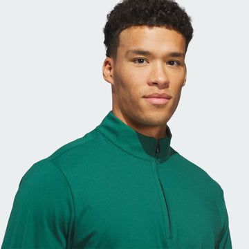 adidas Golf Ultimate 365 Classic Q-Zip Sweatshirt - Green