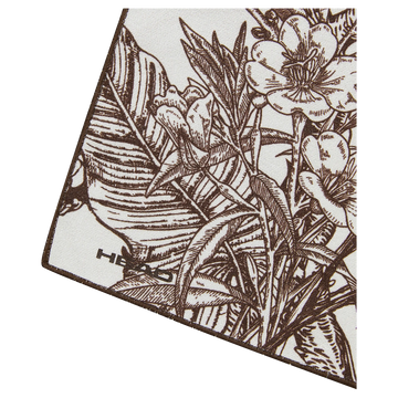 Head Golf Small Golf Towel - Brown Botanical