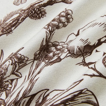 Head Golf Large Golf Towel - Brown Botanical