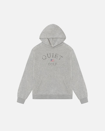 Quiet Golf USA Hoodie - Ash