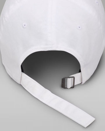 Jordan Club Unstructured Curved-Bill Hat - White