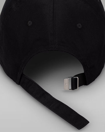 Jordan Club Unstructured Curved-Bill Hat - Black