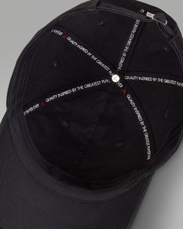 Jordan Club Unstructured Curved-Bill Hat - Black