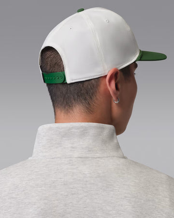 Jordan Pro Structured Dri-FIT Flat-Brim Golf Hat - White/Green