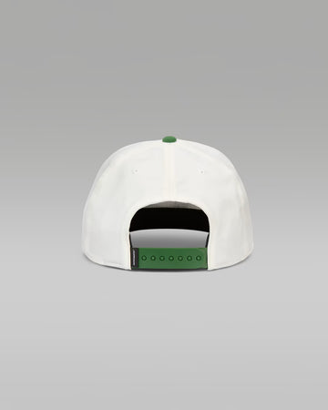 Jordan Pro Structured Dri-FIT Flat-Brim Golf Hat - White/Green