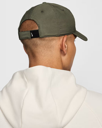 Nike Dri-FIT Club Structured Swoosh Golf Cap - Olive