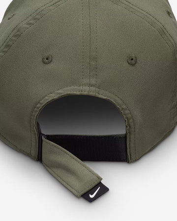 Nike Dri-FIT Club Structured Swoosh Golf Cap - Olive