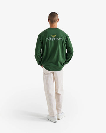 Malbon Trophy Long Sleeve T-Shirt - Green