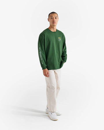 Malbon Trophy Long Sleeve T-Shirt - Green