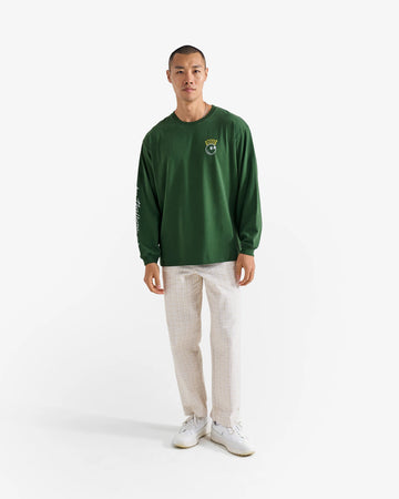 Malbon Trophy Long Sleeve T-Shirt - Green