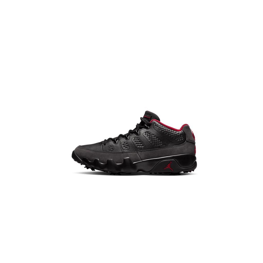 Nike Air Jordan 9 Golf Black/Dark Charcoal-True Red 'Shadow
