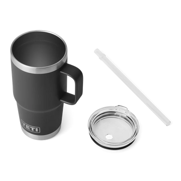 YETI Rambler Straw Mug (710ml) Black