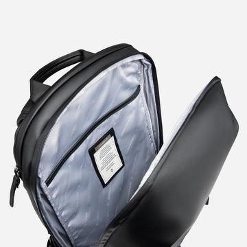 Vessel Signature Backpack - Pebbled Black