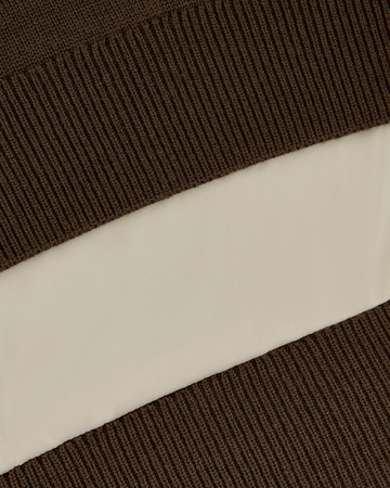 Manors Golf Merino Windbreaker - Hickory Brown