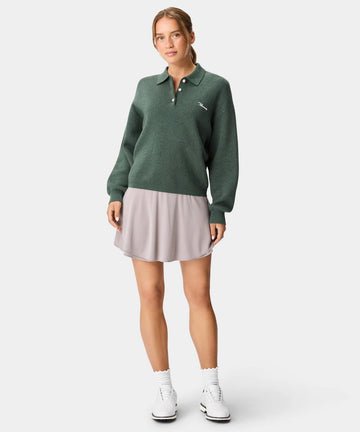 Macade Ivy Knit Sweater - Pine Green