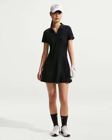 Nike Victory Women's Dri-FIT Golf Polo Dress - Black