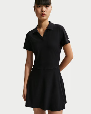 Nike Victory Women's Dri-FIT Golf Polo Dress - Black